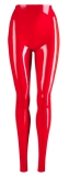 Latex Leggings rot S