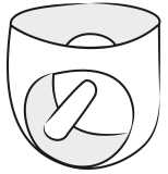 Latex Herren Slip XL