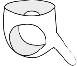 Latex Slip schwarz S-L