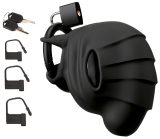 Black velvets Cock & Ball cage