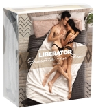 Faux-Fur Fascinator Grey/Black