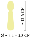 Cuties Mini Vibrator Yellow 4.
