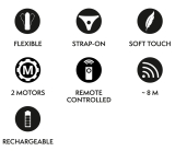 Your Strap-On RC Vibrator Blue