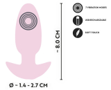 Cuties Vibrating Plug Rose