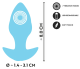 Cuties Vibrating Plug Blue