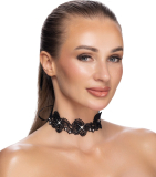 Halsband schwarz S-L