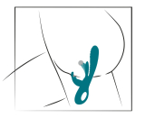 Smile Rabbit Vibrator w Thrust