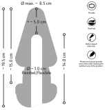 Nature Skin Butt Plug & Extens