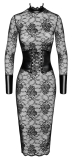 Noir Kleid Spitze M