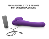 Vibrating Strap-On M Purple
