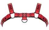 Herren Brustharness rot S-XL