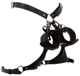 Bad Kitty Body Harness w Cuffs