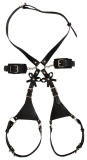 Bad Kitty Body Harness w Cuffs