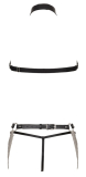 Bad Kitty Harness 3 Teile S-L