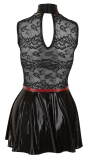 Kleid schwarz/rot M