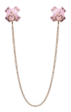BK Brustschmuck Pink mit Kette