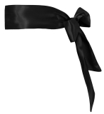 Bondage Schal schwarz