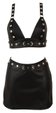 Lederimitat Top und Rock M