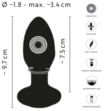ANOS Rotating Butt Plug