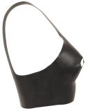 Latex Top schwarz M