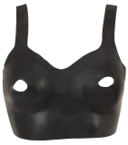 Latex Top schwarz XL
