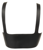 Latex Top schwarz XL