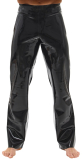 Latex Herren Hose schwarz S