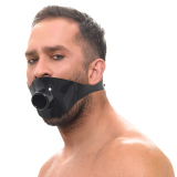 Latex Knebel mit Öffnung