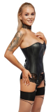 Leder Strapscorsage S