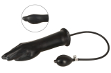 Latex Hand aufblasbar schwarz