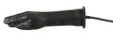 Latex Hand aufblasbar schwarz
