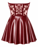 Korsagenkleid rot XL