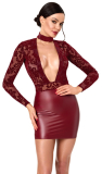 Kleid rot L