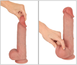 Realistixxx Movable Skin Dildo