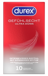 Durex Gefühlsecht Ultra Dünn10