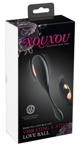 XOUXOU RC Vibrating E-Stim Lov