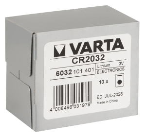 Batterie Varta CR2032 10x1er