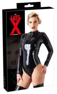 Latex Body schwarz S