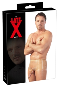 Latex Herren Pants transp. S/M