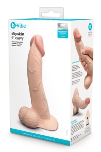 b-Vibe Slipskin 9 Curved Crea