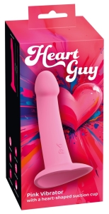Heart Guy Pink Vibrator