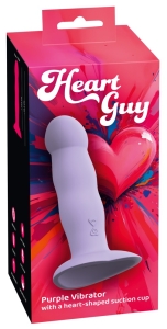 Heart Guy Purple Vibrator