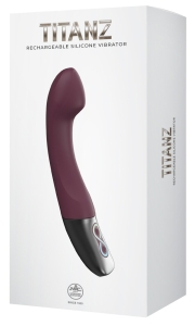 Titanz Vibrator Rubine Red