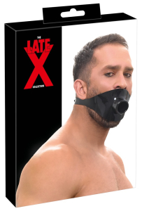 Latex Knebel mit Öffnung